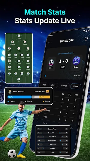 Live Score - Football Scores Screenshot 2