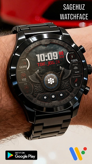A131 RPG Game Watch Face Screenshot 3