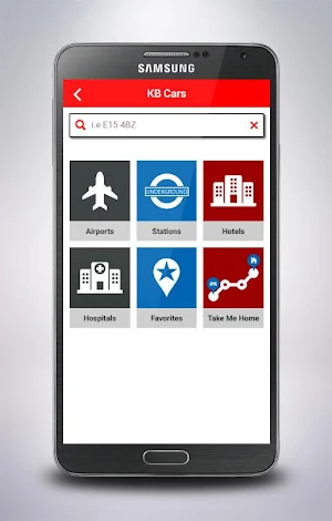 KBCars, Kb Taxis, Kb Cars. Screenshot 2