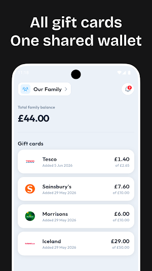 PoolCard: Gift Card Balance Screenshot 0