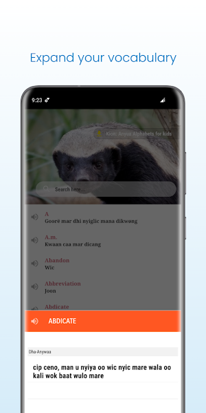 DhaAnywaa Dictionary ( Dööti ) screenshot 4