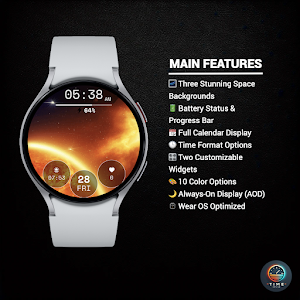 Space Odyssey - watch face Screenshot 1