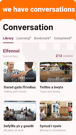 Welsh - Listening Speaking Screenshot 1