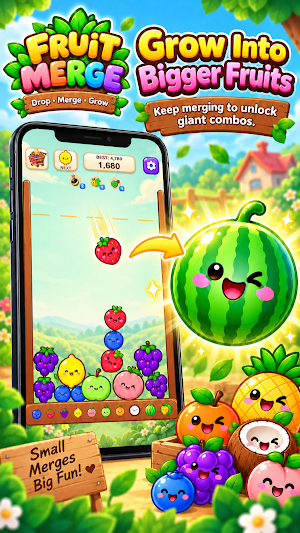 Fruit merge Screenshot 0
