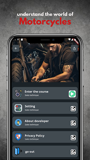 Motorcycle Mechanics Course Screenshot 0