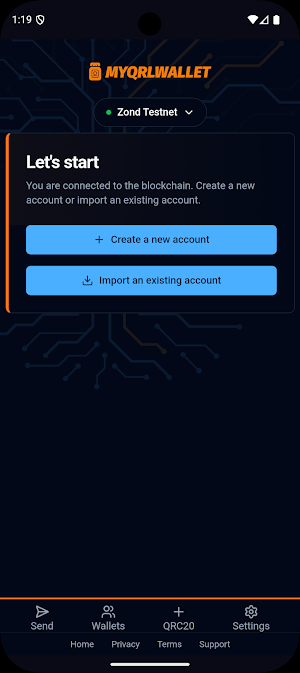 MyQRLWallet Screenshot 0