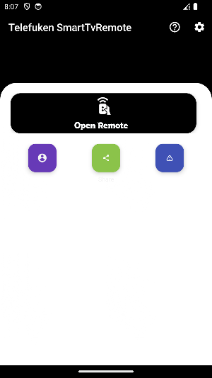 Remote for Telefuken Smart Tv Screenshot 0