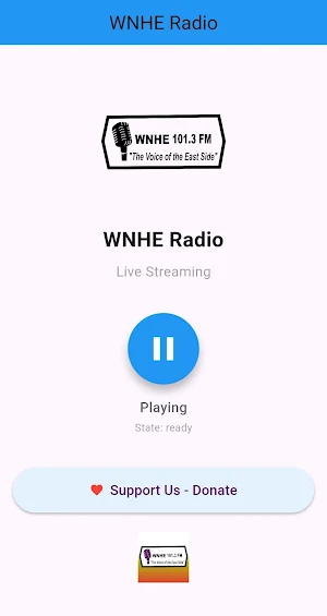 WNHE Radio Screenshot 1