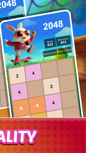 2048 raabbsit Screenshot 3