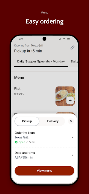 Texaz Grill Screenshot 2