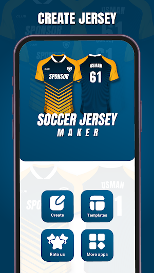Soccer Jersey Maker, T-shirt Screenshot 1