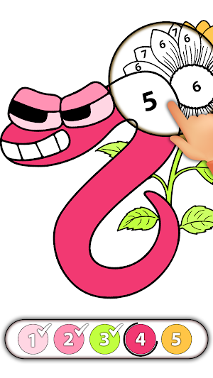 My Alphabet Lore Coloring Book Screenshot 1