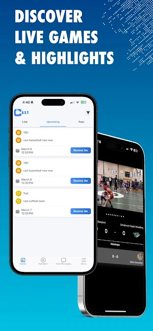 Cast Sports Screenshot 3