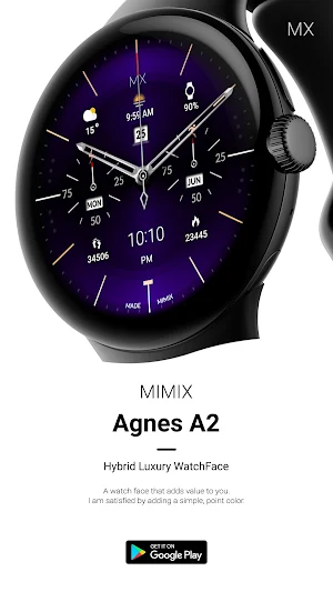 MIMIX Agnes A2 Watchface Screenshot 2
