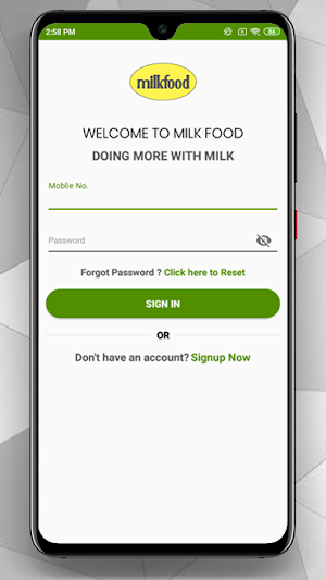 MilkFood Screenshot 0