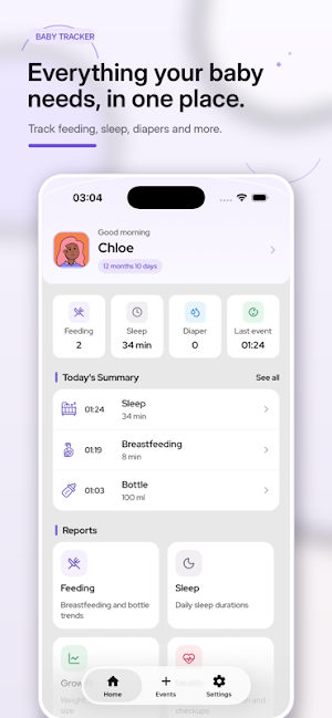Bebeğim - Bebek Takibi Screenshot 1