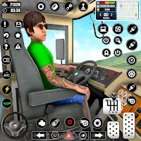 City Coach Bus Sim 3D Game
