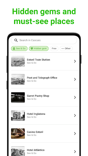 Cascais Tour Guide:SmartGuide Screenshot 2