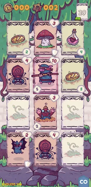 Card Hog ⚔️ Card Dungeon Crawler Screenshot 0