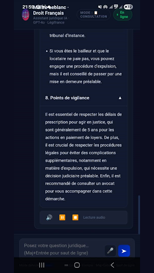 Juridique FR : droit français Screenshot 0