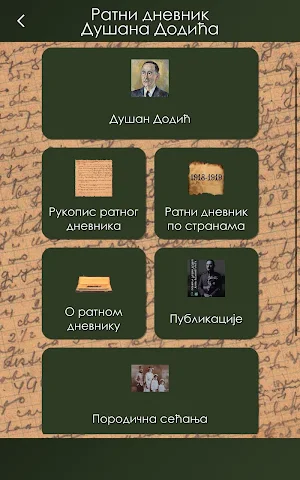 Dušan Dodić: ratni dnevnik Screenshot 0