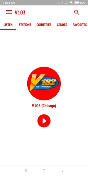 V103 Radio Station Chicago Screenshot 0
