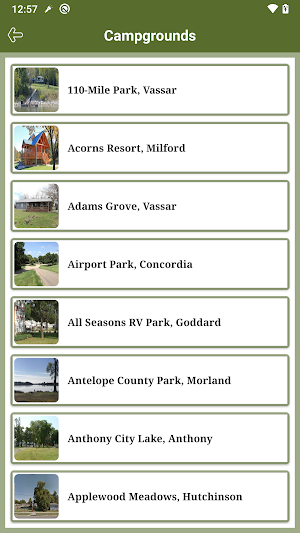 Kansas State RV Parks & Campgrounds Screenshot 2
