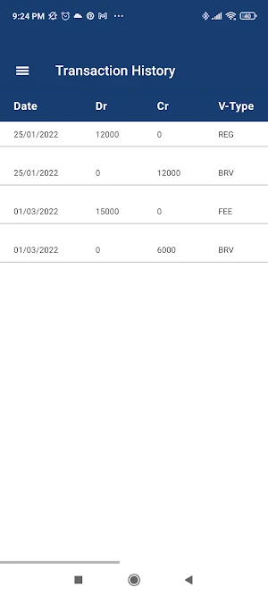 Bada Student Screenshot 1