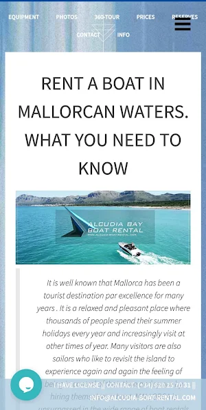 Rent a boat in Mallorca (alcud Screenshot 3