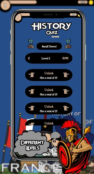 History Quiz Screenshot 3