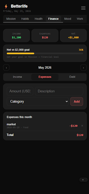 BetterLife Screenshot 3