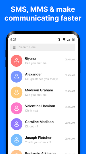 Messages Screenshot 1