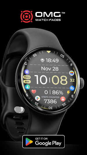 Minimal Watch Face: OMG 262 screenshot 2
