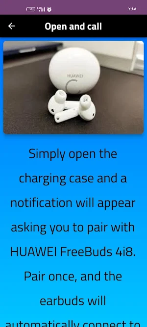 HUAWEI FreeBuds 4i Guide Screenshot 0