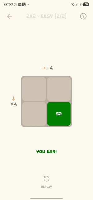 CrossMath Screenshot 2