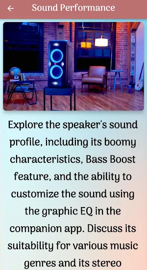 JBL Partybox 310 guide Screenshot 1