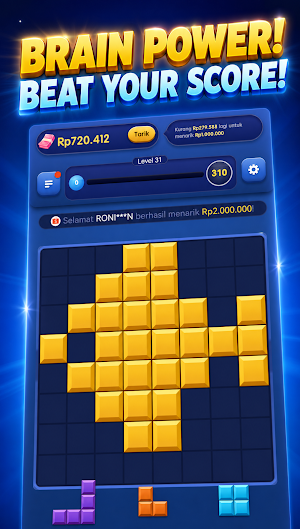 Block Master Blast: Real Win Screenshot 0