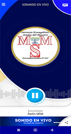 RADIO MSM Screenshot 1