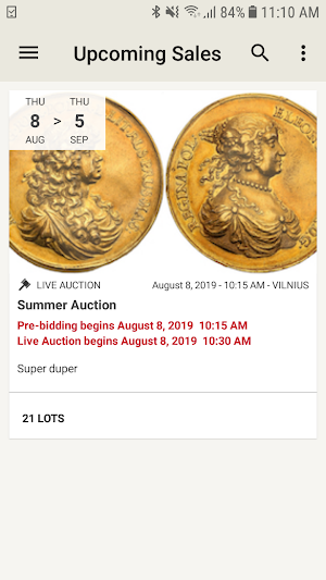 Numisbalt Screenshot 0