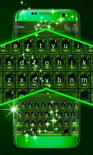 Green Theme Keyboard screenshot 3