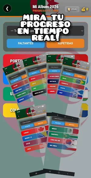 Álbum Mundial & Copas sticker Screenshot 3