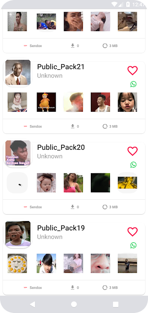 Stiker WA Lucu Bergerak Ngakak Screenshot 3