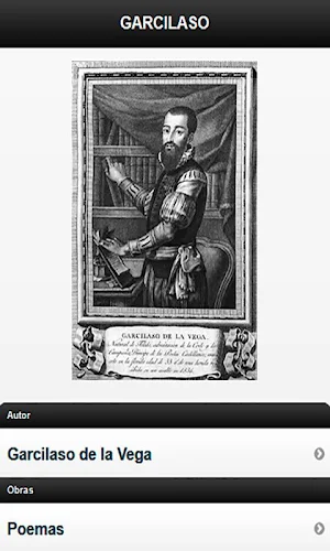 Garcilaso de la Vega - poemas Screenshot 0