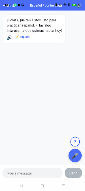 TalkBuddy - AI Language Chat Screenshot 0