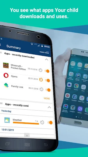Parental Control: ‘CALMEAN Control Center’ Screenshot 2