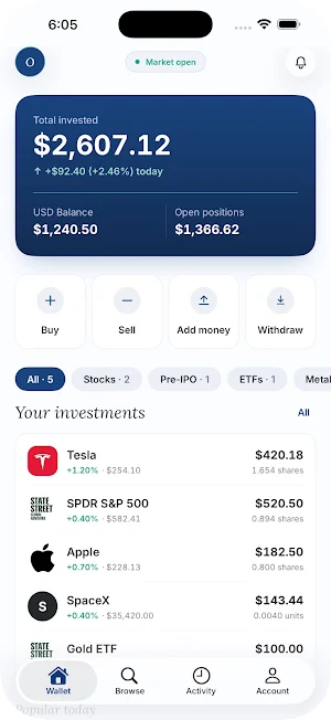 Daya Stocks Screenshot 1