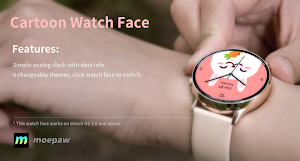 Cartoon Watch Face Screenshot 0