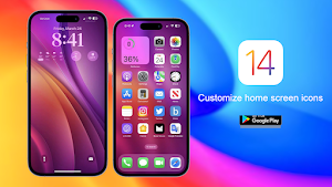 iPhone 14 Launcher and Theme Screenshot 0