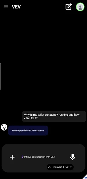 VEV - Offline AI Assistant Screenshot 2