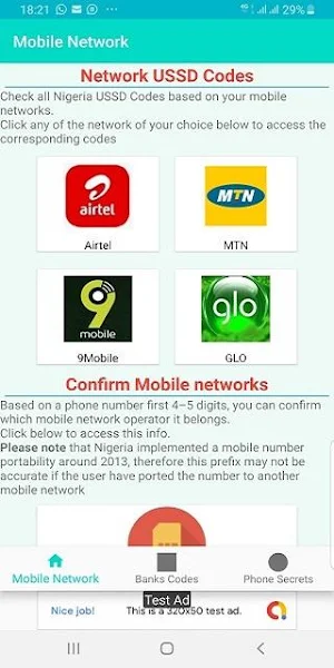 All Nigeria Phones,Banks and Mobile USSD codes Screenshot 0